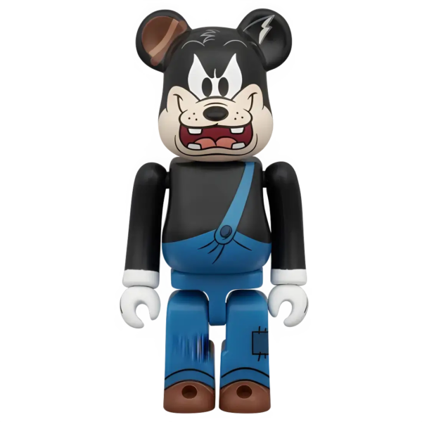 Bearbrick Chase Mickey Mouse & Friends - Kater Karlo Vorderseite