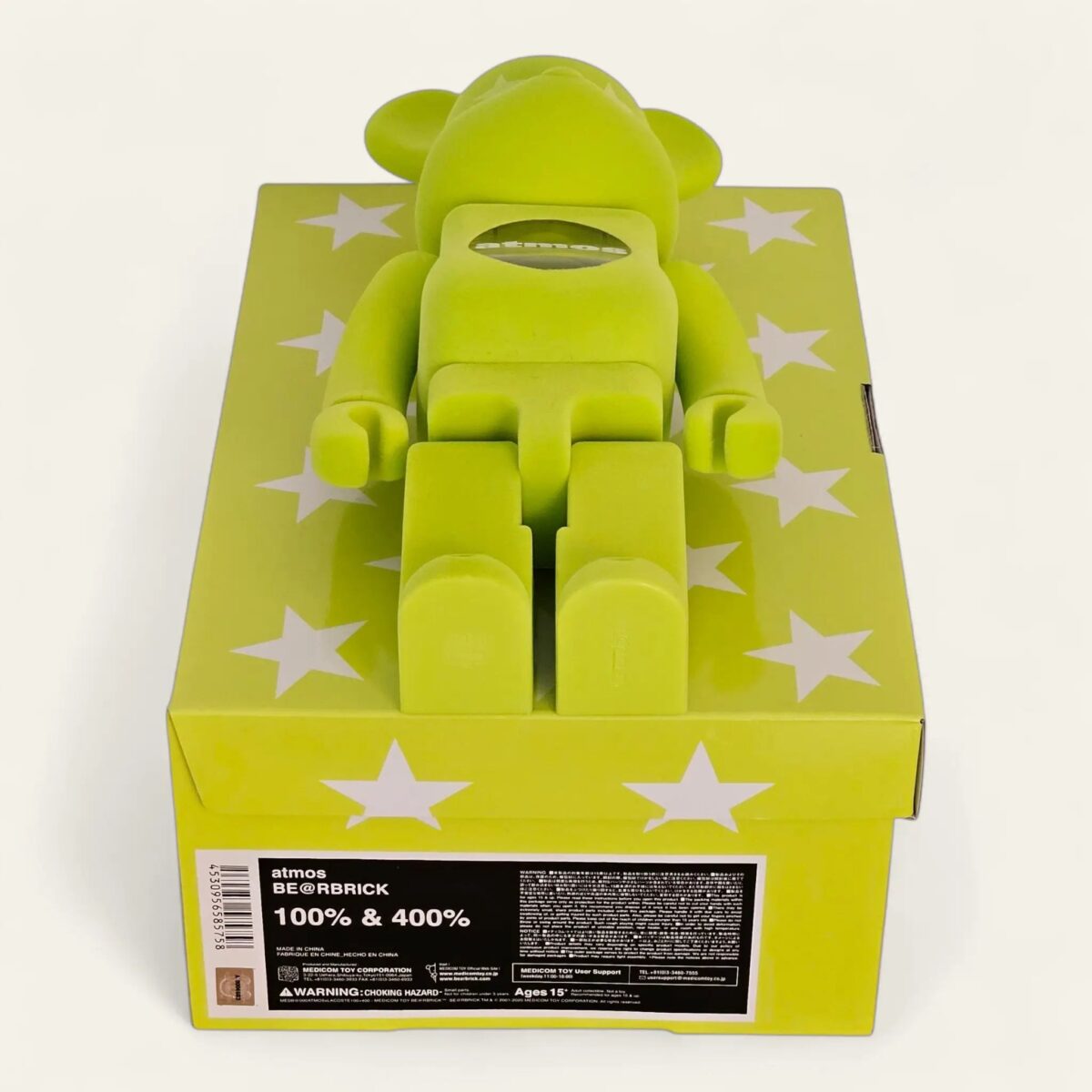 Bearbrick atmos × LACOSTE 100%+400% Echtheitsmerkmale