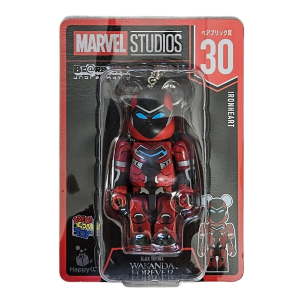 Bearbrick Happy Kuji "MARVEL Studios" - 30 Ironheart 100% in der Verpackung
