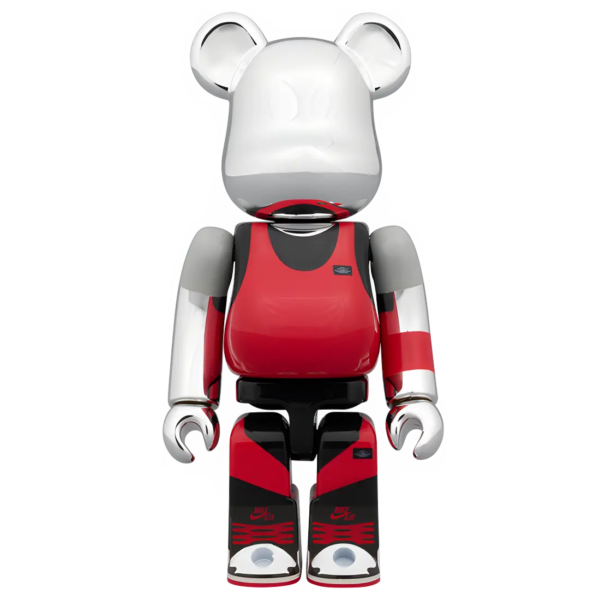 Bearbrick Michael Jordan 1985 Air Jordan "Playground" 100% Herstellerbild 1