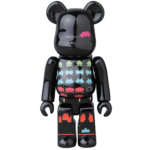 Bearbrick Series 37 Pattern "Space Invaders" 100% Herstellerbild