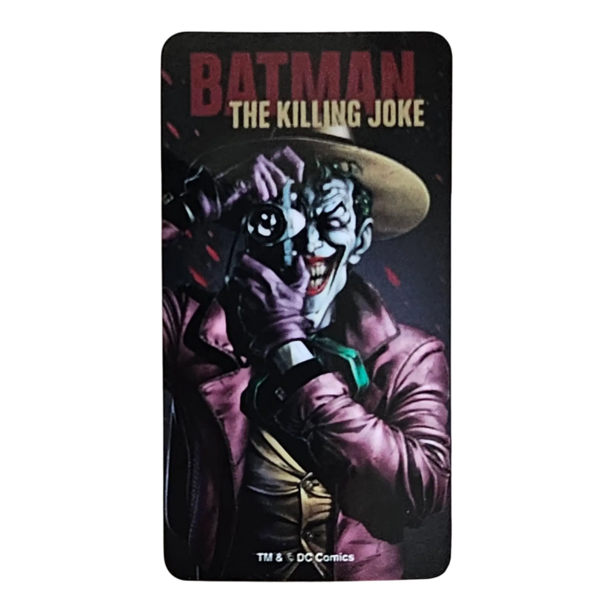Bearbrick Series 38 Villain "Joker" [Batman: The Killing Joke] 100% Begleitkarte