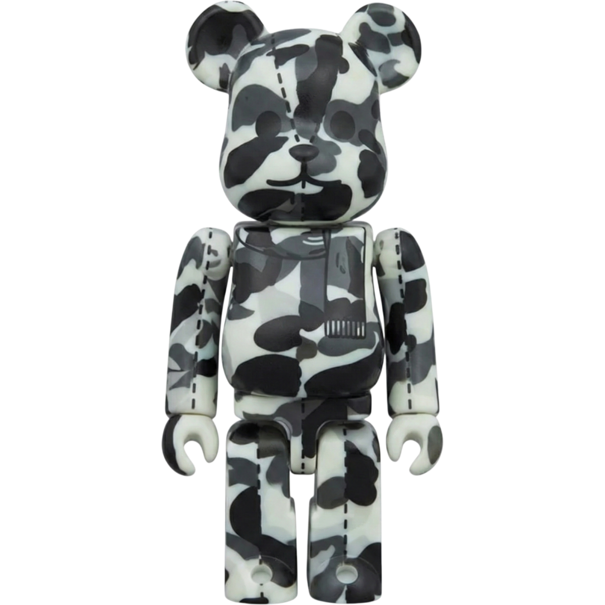 Bearbrick BAPE Play Camo Series 2 Green Type-2 100% Bild