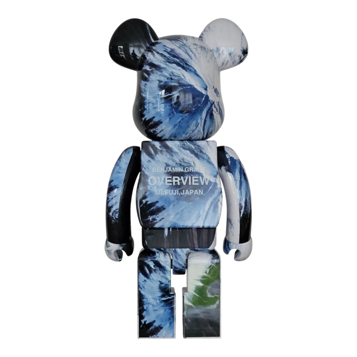 Bearbrick Benjamin Grant "Overview: Mount Fuji" 1000% Rückseite