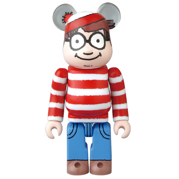 Bearbrick Series 35 Pattern "Waldo" [Where's Waldo?] 100% Herstellerbild