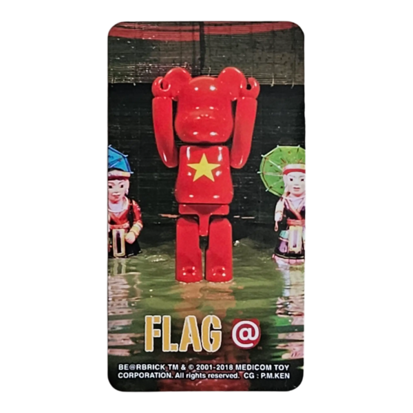 BE@RBRICK Series 37 Flag "Vietnam" (100%)