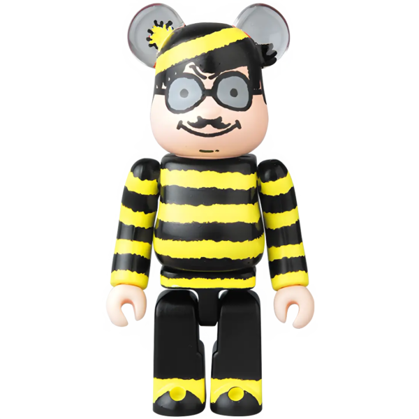 Bearbrick Series 38 Pattern "Odlaw" [Where's Waldo?] 100% Herstellerbild