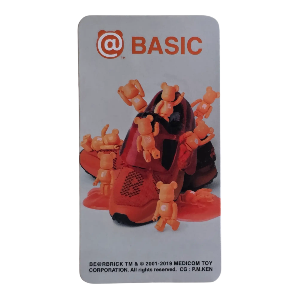 Bearbrick Series 39 Basic Letter 100% Begleitkarte
