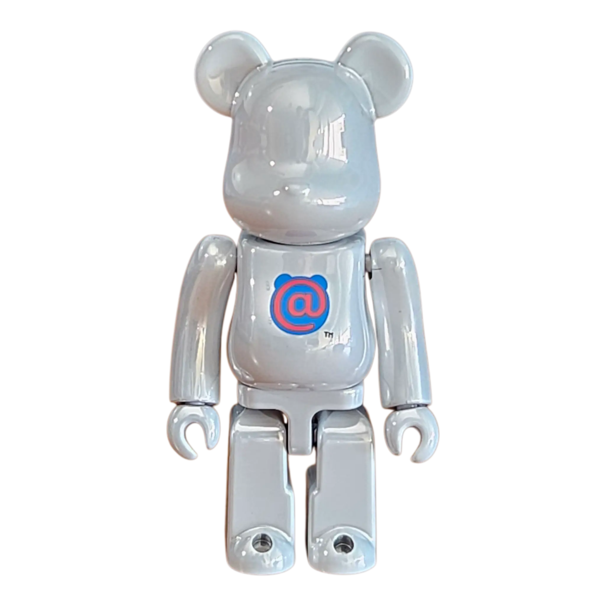 Bearbrick Series 41 Artist "1st Model White Chrome" 100% SECRET Bild
