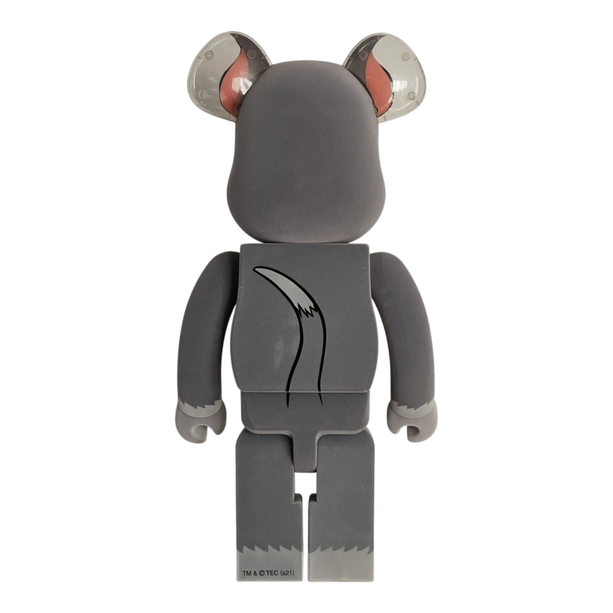 Bearbrick Tom Flocky Version [Tom and Jerry] 1000% Rückseite