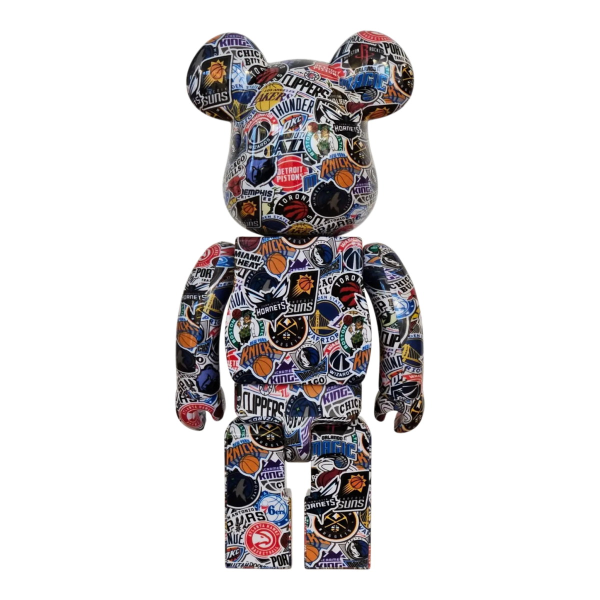 Bearbrick NBA 100%+400% Rückseite