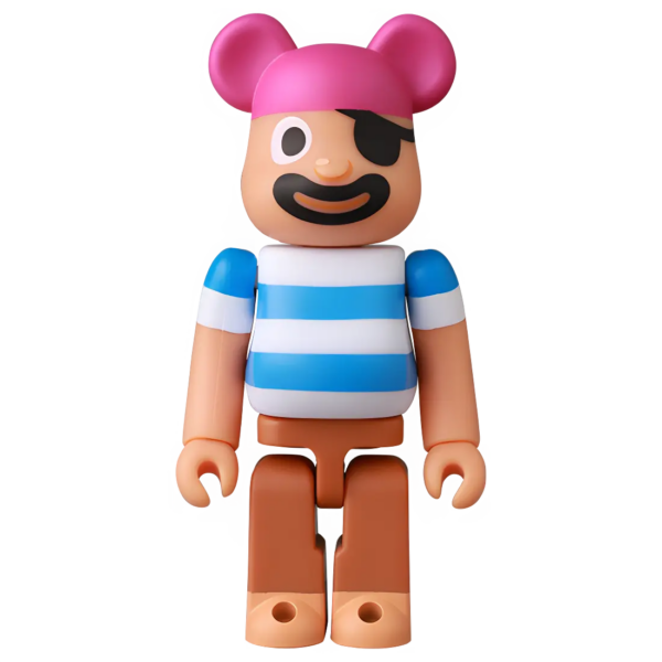 Bearbrick Series 51 Artist "Pop-Up Pirate" 100% Herstellerbild