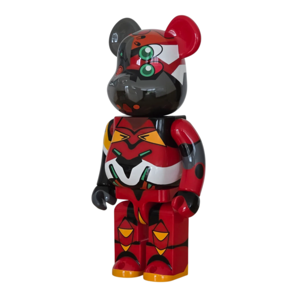Bearbrick Evangelion Unit-02 Gamma 400% schräg