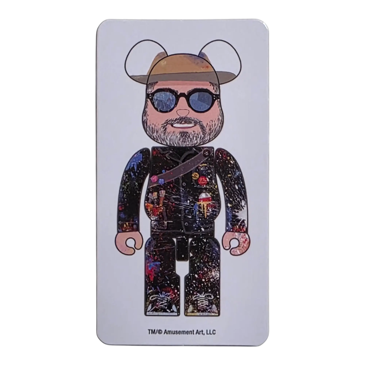 Bearbrick Series 51 Artist "Mr. Brainwash" 100% SECRET Begleitkarte