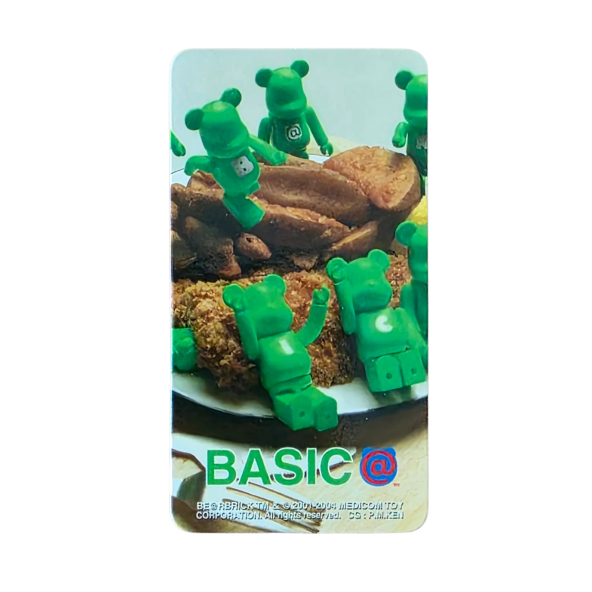 Bearbrick Series 9 Basic 100% Begleitkarte