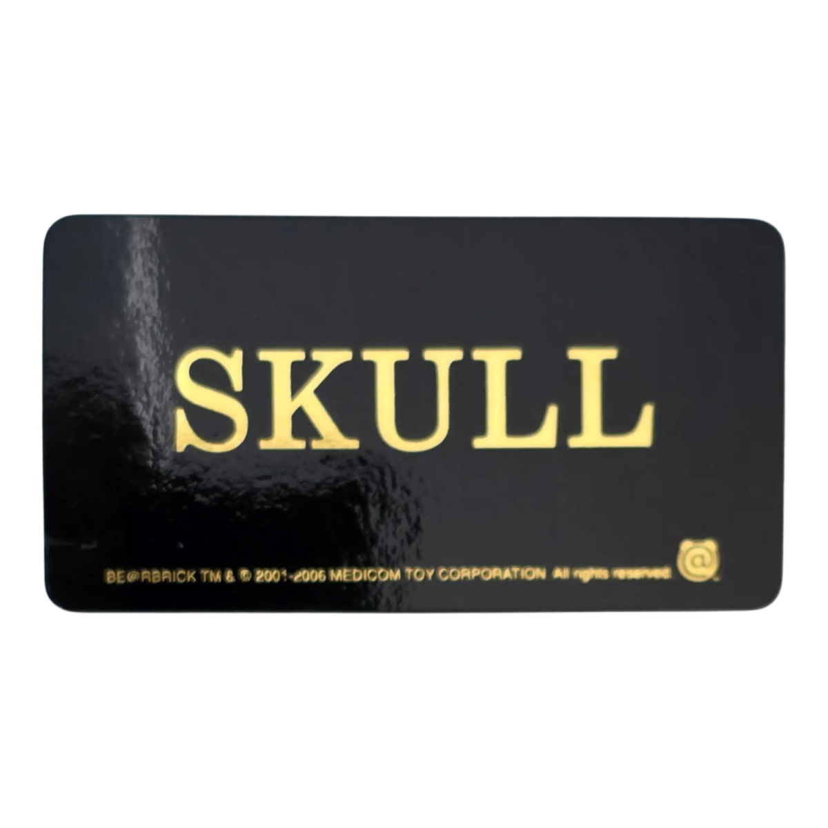 Bearbrick Series 13 Artist "Skull" 100% Begleitkarte