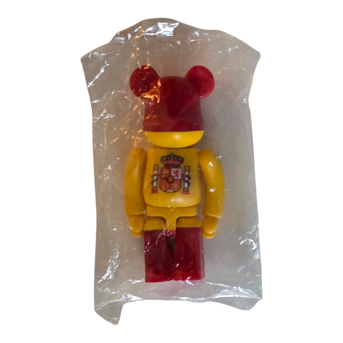 Bearbrick Series 19 Flag "Spain" 100% in Folie
