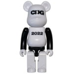 Bearbrick Series 44 Artist "CDG Black Sleeve" [Comme des Garçons] 100% SECRET Bild
