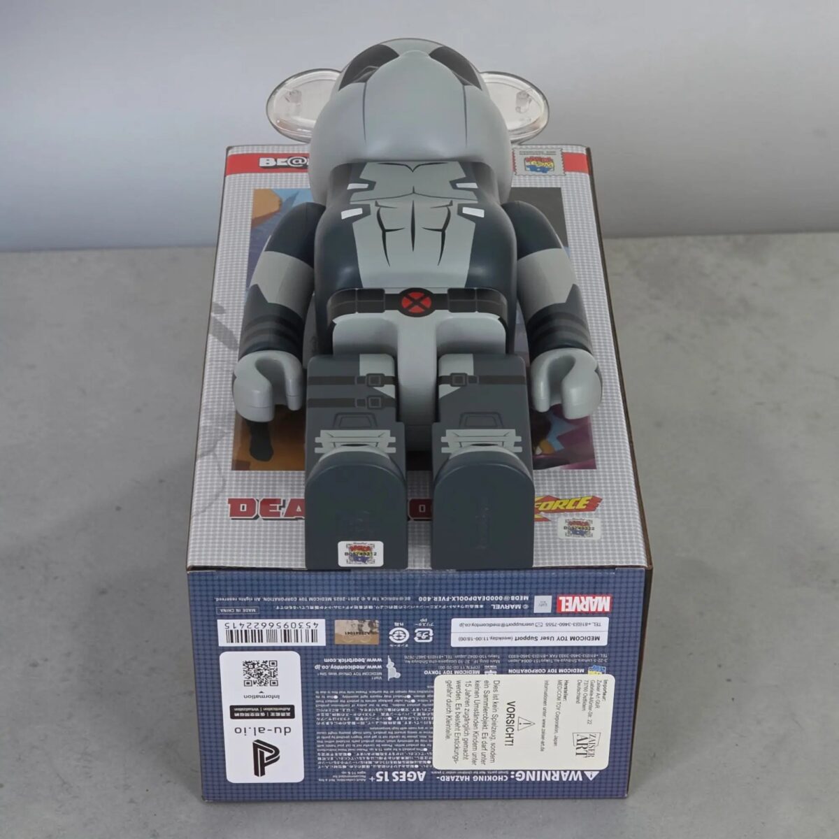 Bearbrick Deadpool [X-Force Version] 400% Echtheitsmerkmale