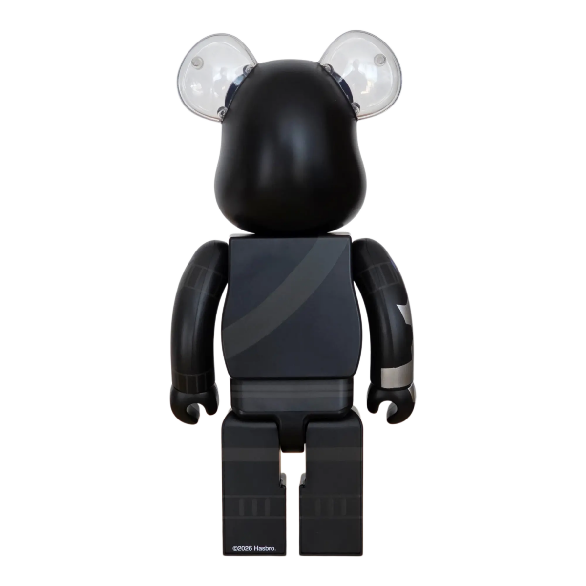 Bearbrick Snake Eyes [G.I. Joe] 400% Rückseite