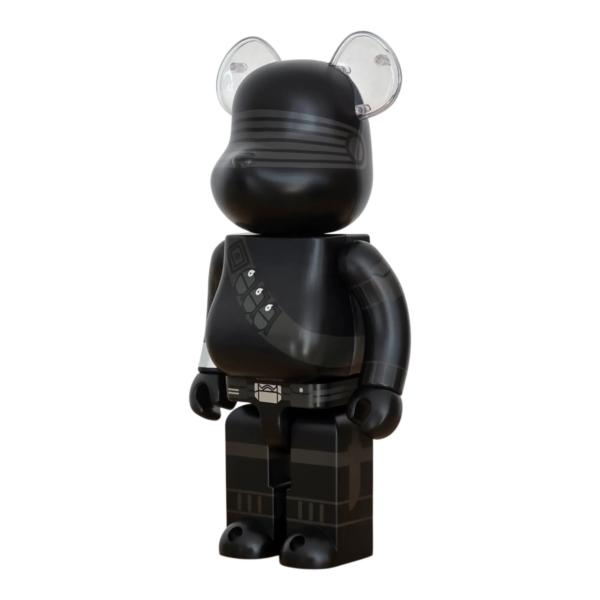Bearbrick Snake Eyes [G.I. Joe] 400% schräg