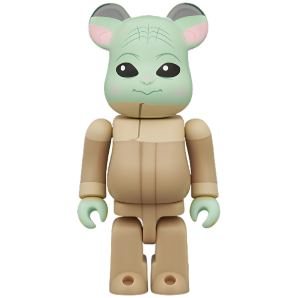 Bearbrick Chase Star Wars Series 2 – Grogu 100% Herstellerbild 1