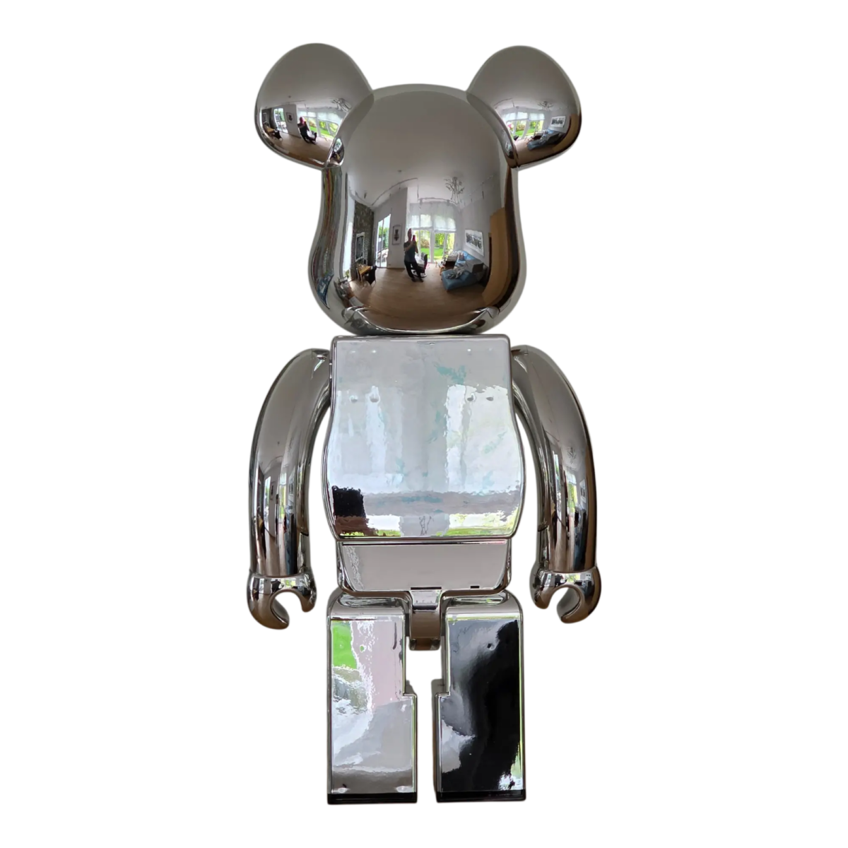 Bearbrick Sorayama Light Version 1000% Rückseite