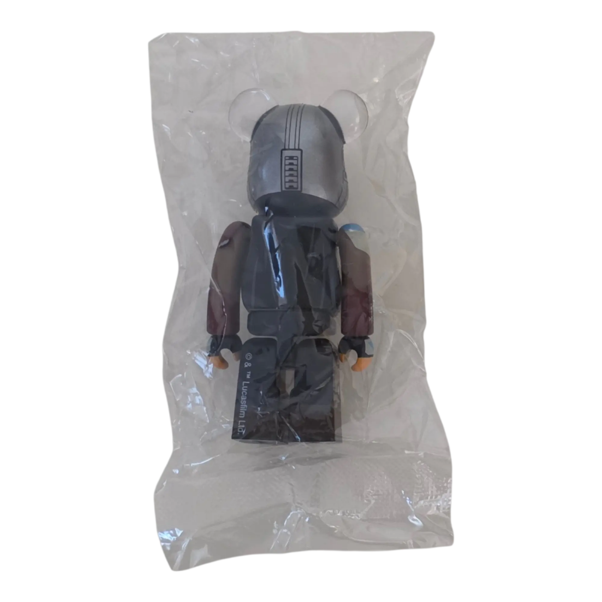 Bearbrick Chase Star Wars Series 2 – The Mandalorian Pre-Beskar Version 100% in Folie 2