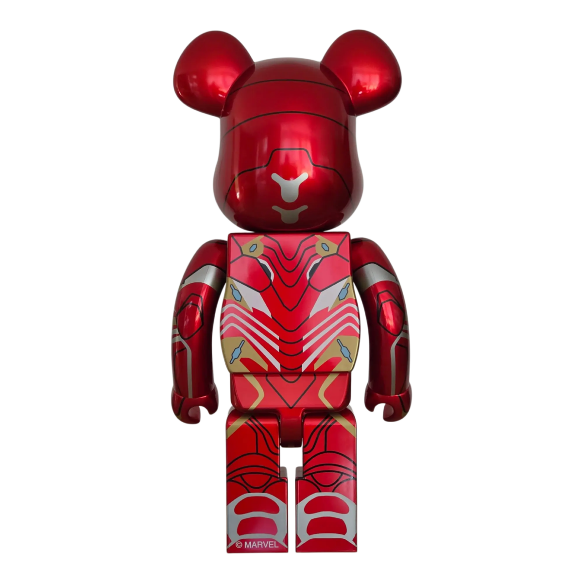 Bearbrick Iron Man Mark 50 1000% Rückseite