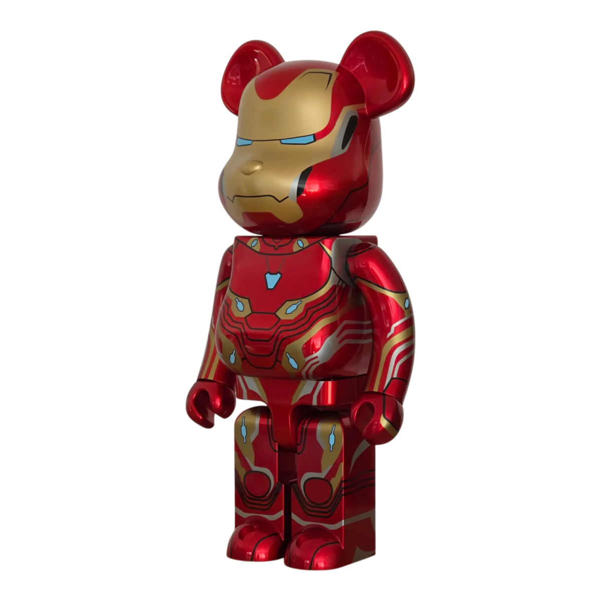Bearbrick Iron Man Mark 50 1000% schräg