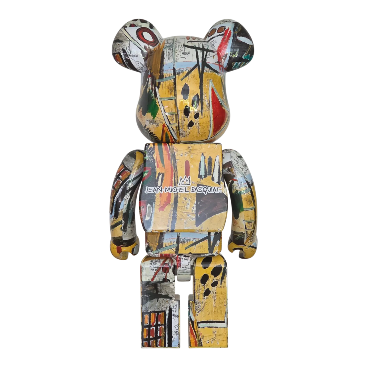 Bearbrick Jean-Michel Basquiat #1 1000% Rückseite