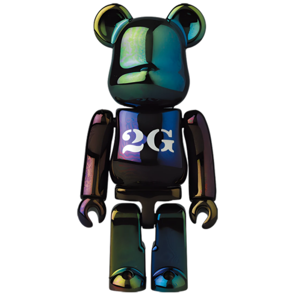 Bearbrick Series 43 Release Campaign Special Edition "2G" 100% Herstellerbild
