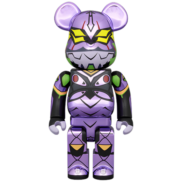 Bearbrick Evangelion Unit-13 New Paint Plated Version [Evangelion: 3.0+1.0 Thrice Upon a Time] 400% Herstellerbild 1
