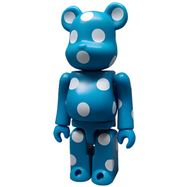 Bearbrick Series 1 Pattern "Polka Dots" 100% Herstellerbild
