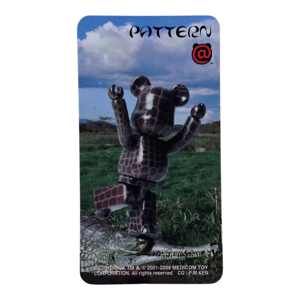 Bearbrick Series 16 Pattern 100% Begleitkarte