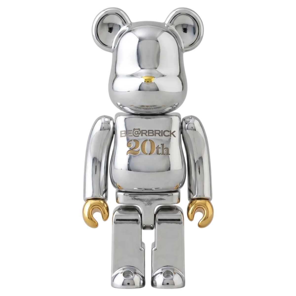 Bearbrick Series 42 20th Anniversary Model Silver [Hajime Sorayama] 100% SECRET Bild