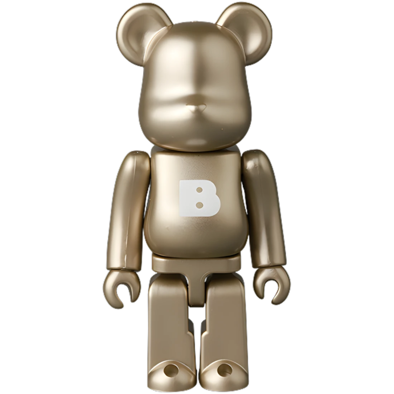 Bearbrick Series 52 Basic Letter 100% Herstellerbild