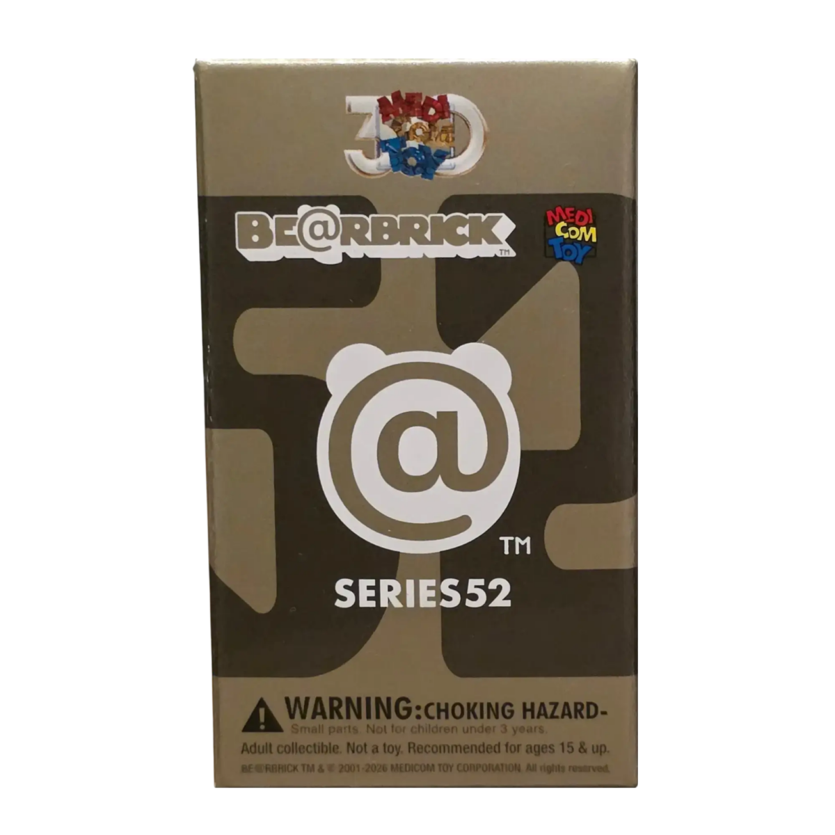 Bearbrick Series 52 Blindbox 100% Front