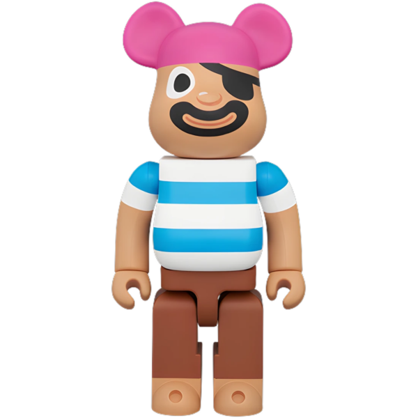 Bearbrick Blackbeard's Treasure 400% Herstellerbild 1