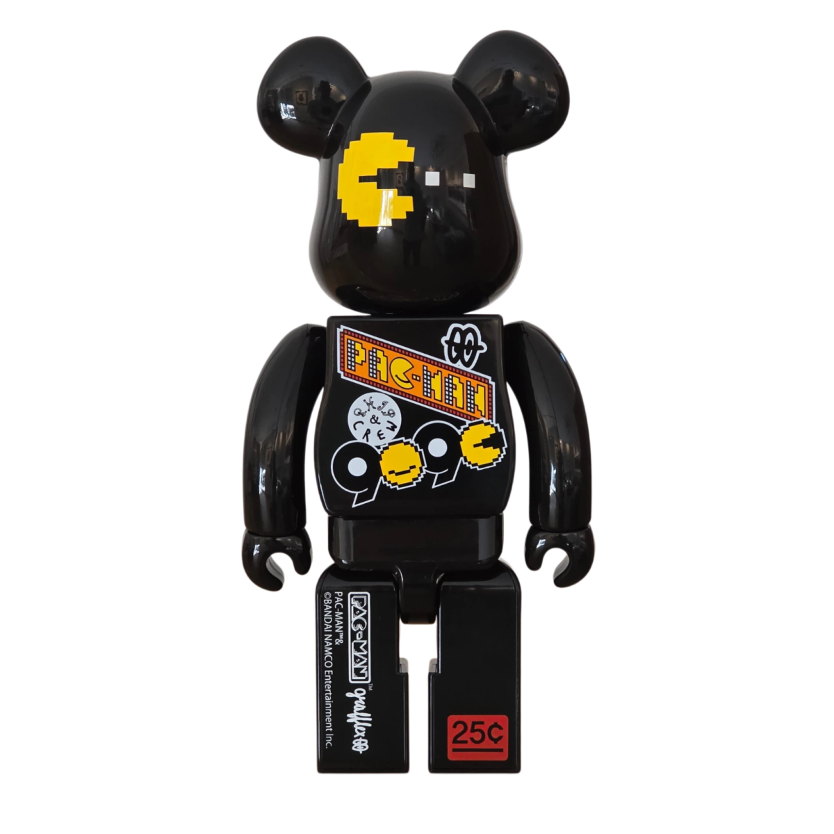 Bearbrick Pac-Man × Grafflex × 9090 × S.H.I.P&crew 100%+400% Rückseite