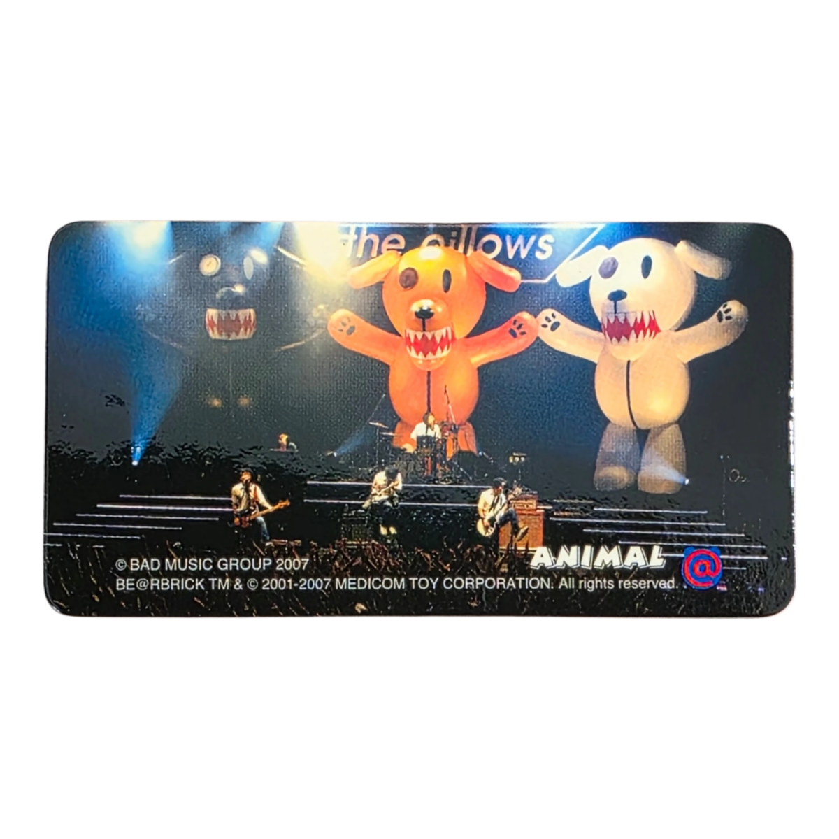 Bearbrick Series 15 Animal "Yellow Buster" [the pillows] 100% Begleitkarte