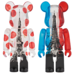 Bearbrick Tokyo Tower + Eiffel Tower 2er-Set 100% Herstellerbild 1