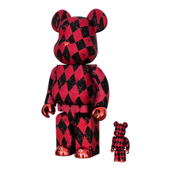Bearbrick Harley Quinn × MCM 100%+400% schräg