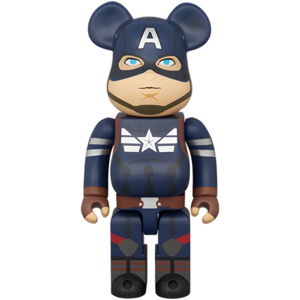 Bearbrick Captain America Winter Soldier Version [The Infinity Saga] 400% Herstellerbild 1