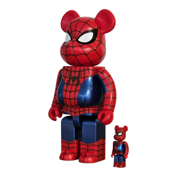 Bearbrick Spider-Man Final Suit [Spider-Man: No Way Home] 100%+400% schräg